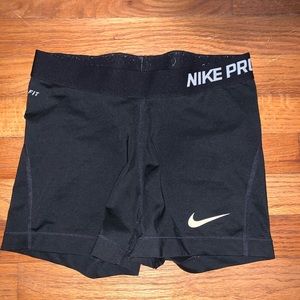 Black Nike Pro Spandex Dri Fit